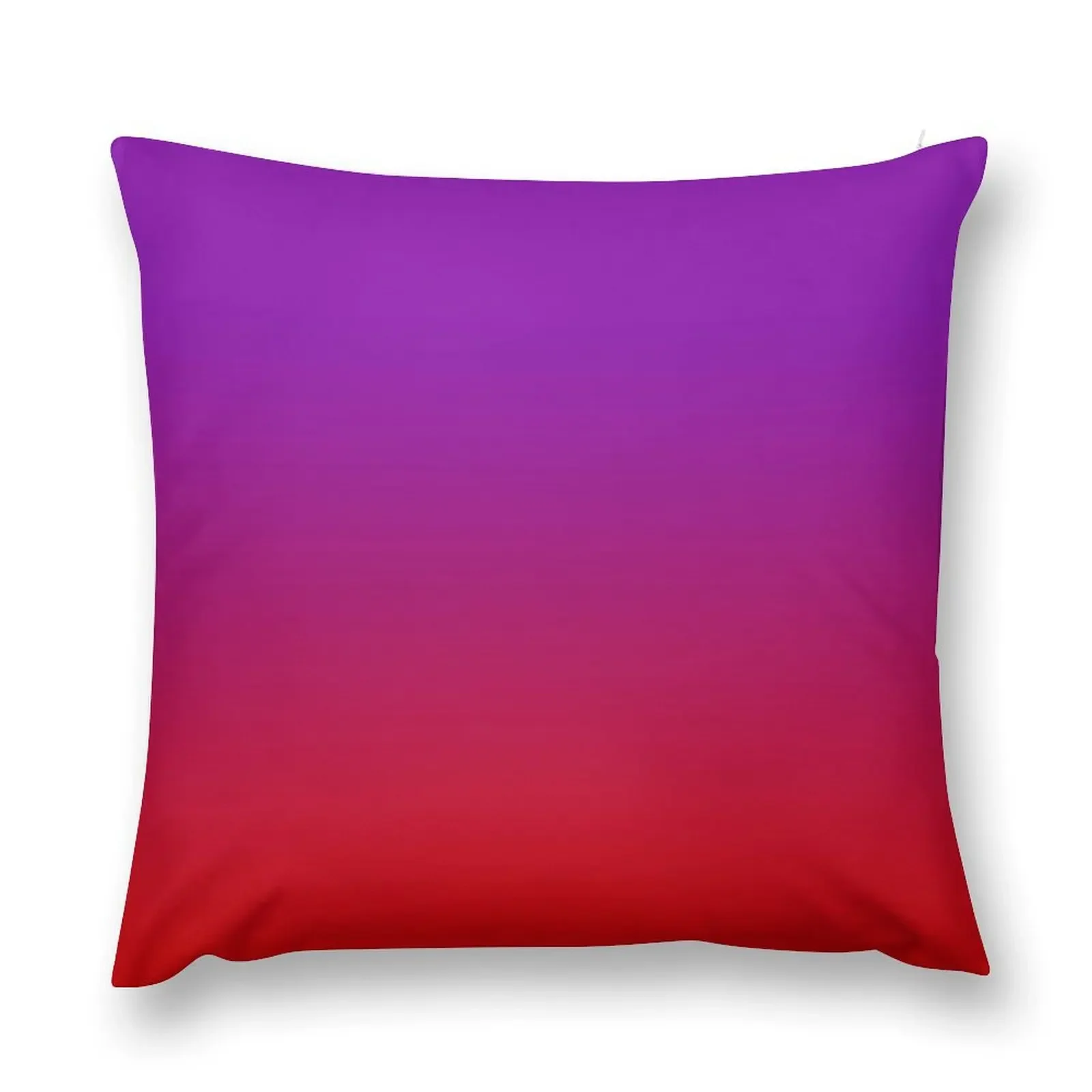 Purple to red ombre Throw Pillow christmas ornaments 2025 Sofa Covers For Living Room Throw Pillow Covers pillow