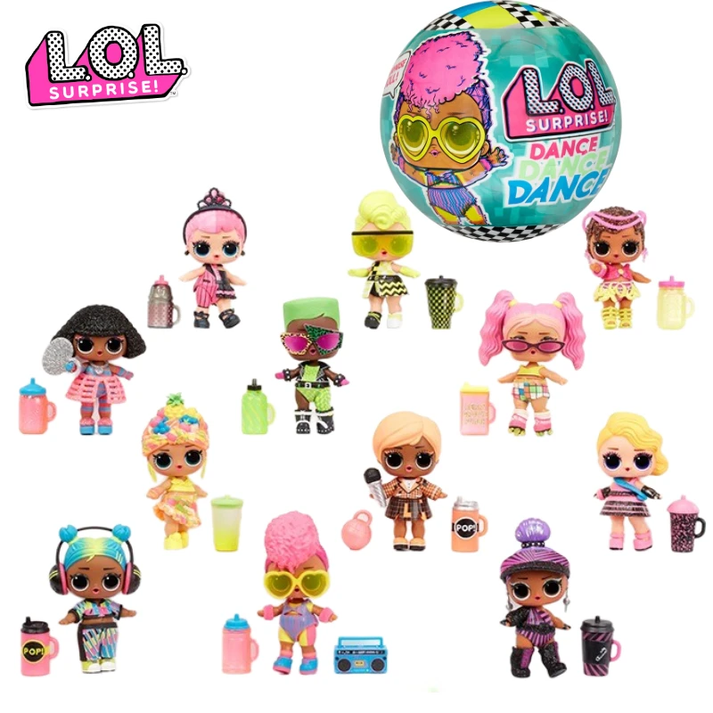 

In Stock L.O.L. Surprise! Surprise Doll Surprise Ball Dance Doll Blind Box Dress Up Boy Girl Toy Gift Children's Play House