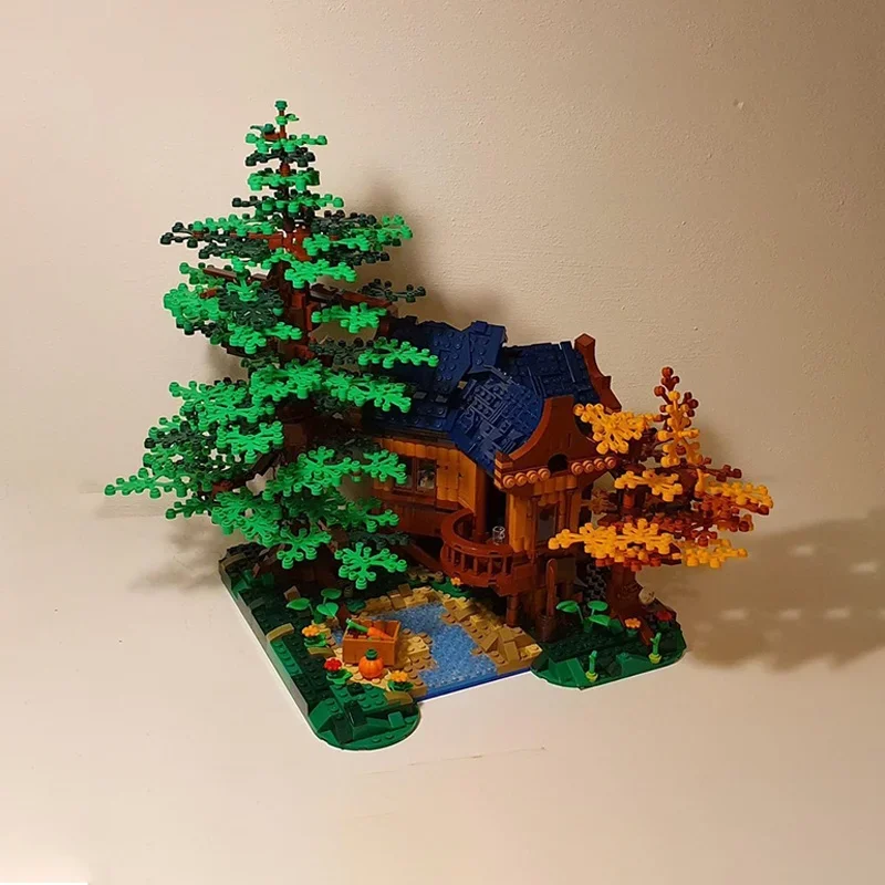 1909pcs MOC Lake House Ideas and CUUSOOed Model Building toys blocks Architecture Assemble DIY Christmas gift creative Birthday