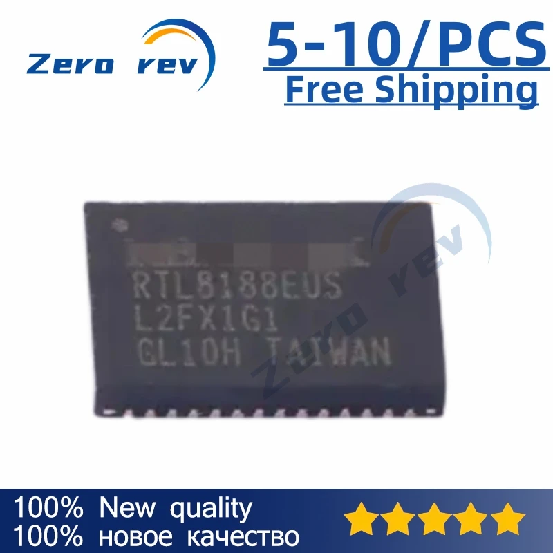 

5-10Pcs 100% New Free Shipping RTL8188EUS-VH-CG RTL8188EUS LQFN46 RTL8367N-VB-CG RTL8367N MQFN88 RTL8188FTV-VQ1-CG 8188FTV QFN24