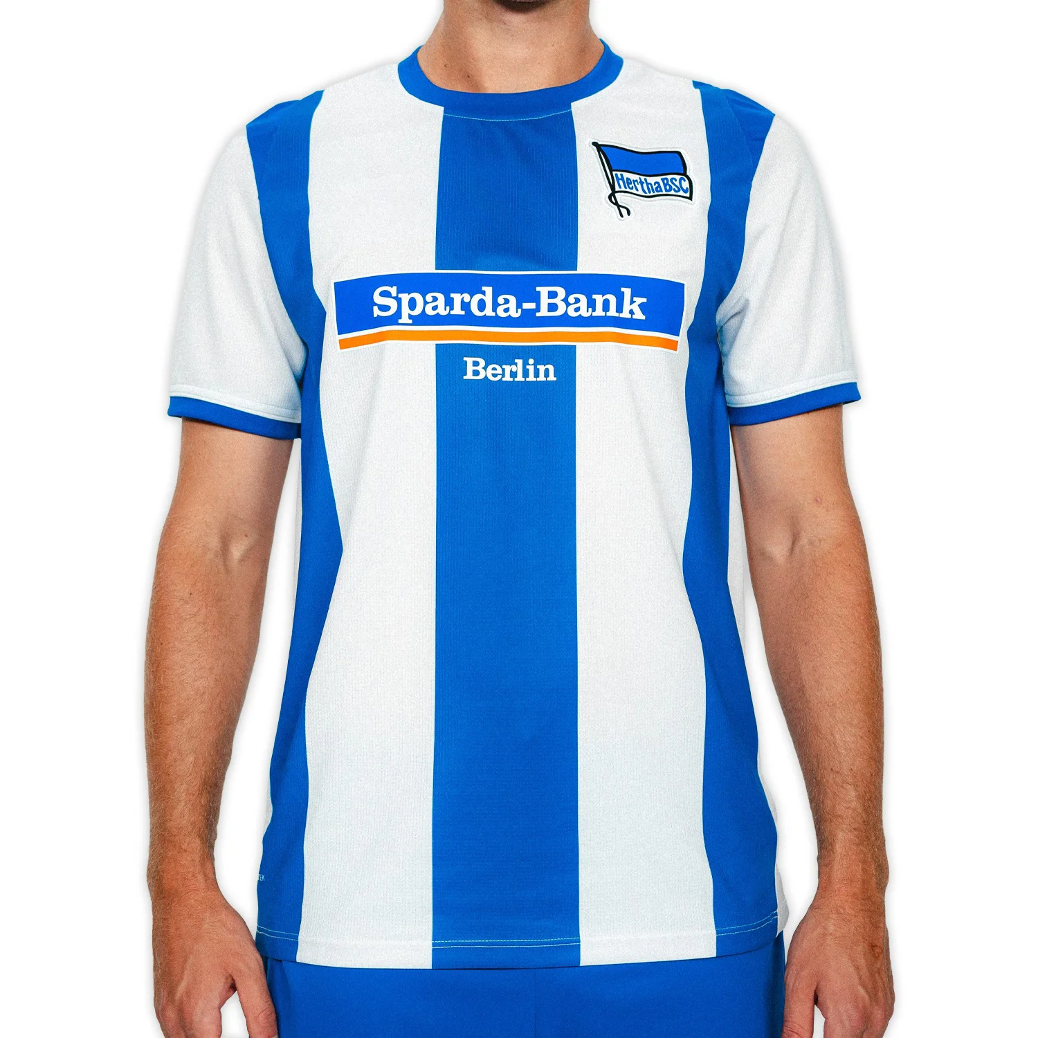 2026 Hertha 3D-Druck Fußballtrikot Herren Sommer Schnelltrocknend Atmungsaktiv Kurzarm T-Shirt Familien-Partnerlook – Detail 3