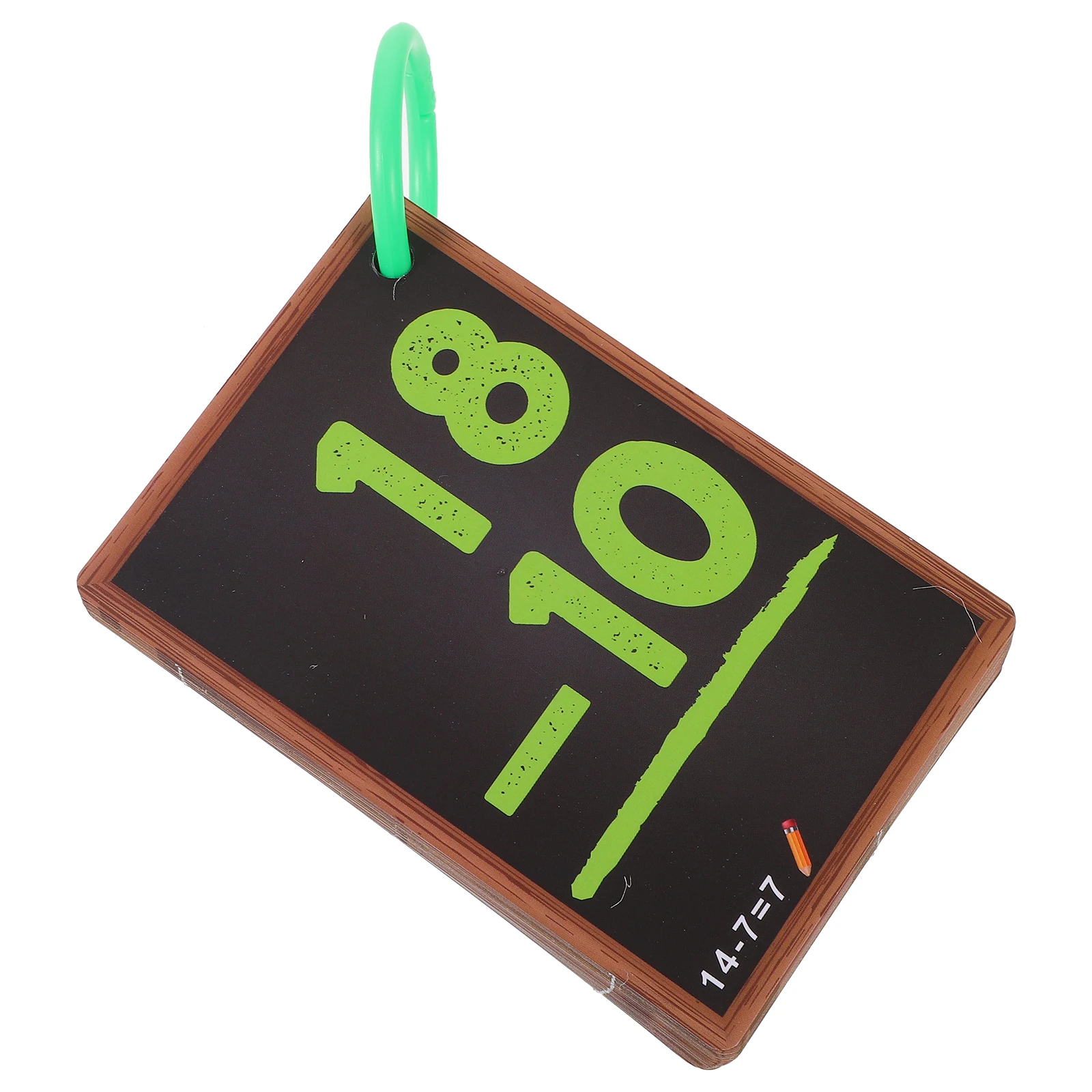 Carte di apprendimento per bambini Educazione precoce Flashcard matematiche Materiali di studio Strumenti educativi portatili Giochi di base matematica Puzzle