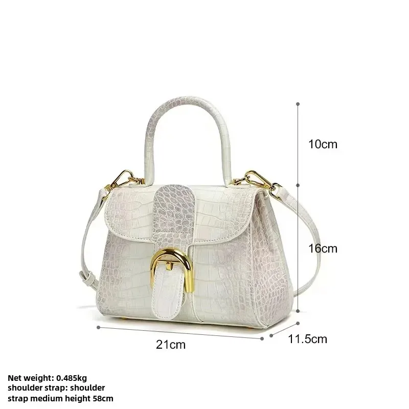 2024 New Fashionable Crocodile Pattern Women's Purses Large Capacity Versatile Crossbody Bags Handbag For Ladies