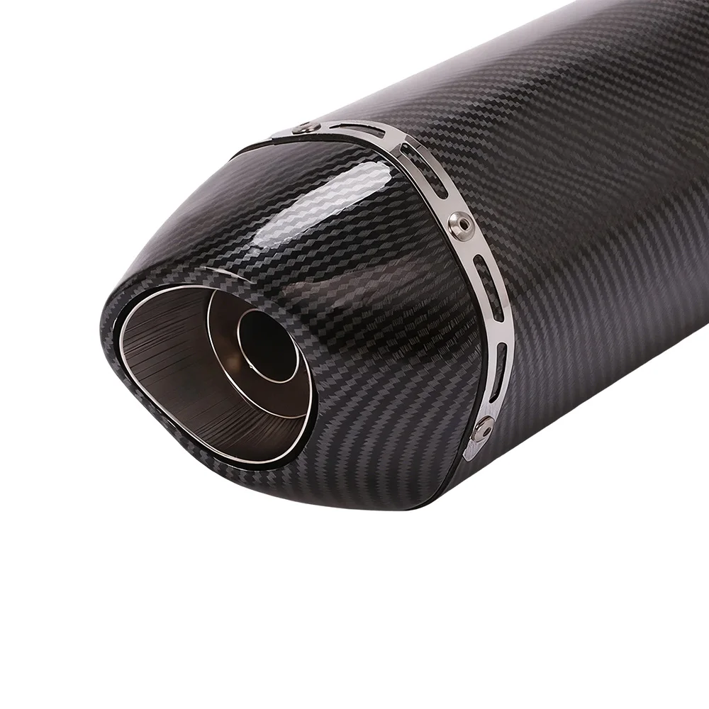 Auspuffanlagen Slip On für Yamaha Zuma 125 BWS 125 Motorrad Auspuff Vorderes Verbindungsrohr Schalldämpfer Endrohre Auspuffrohre – Detail 3