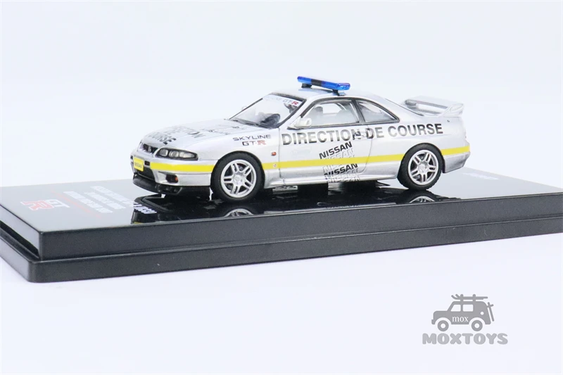 INNO 1:64 NISSAN SKYLINE GT-R (R33) 24 Hours Le Mans Offical Pace Car 1997 Diecast Model Car