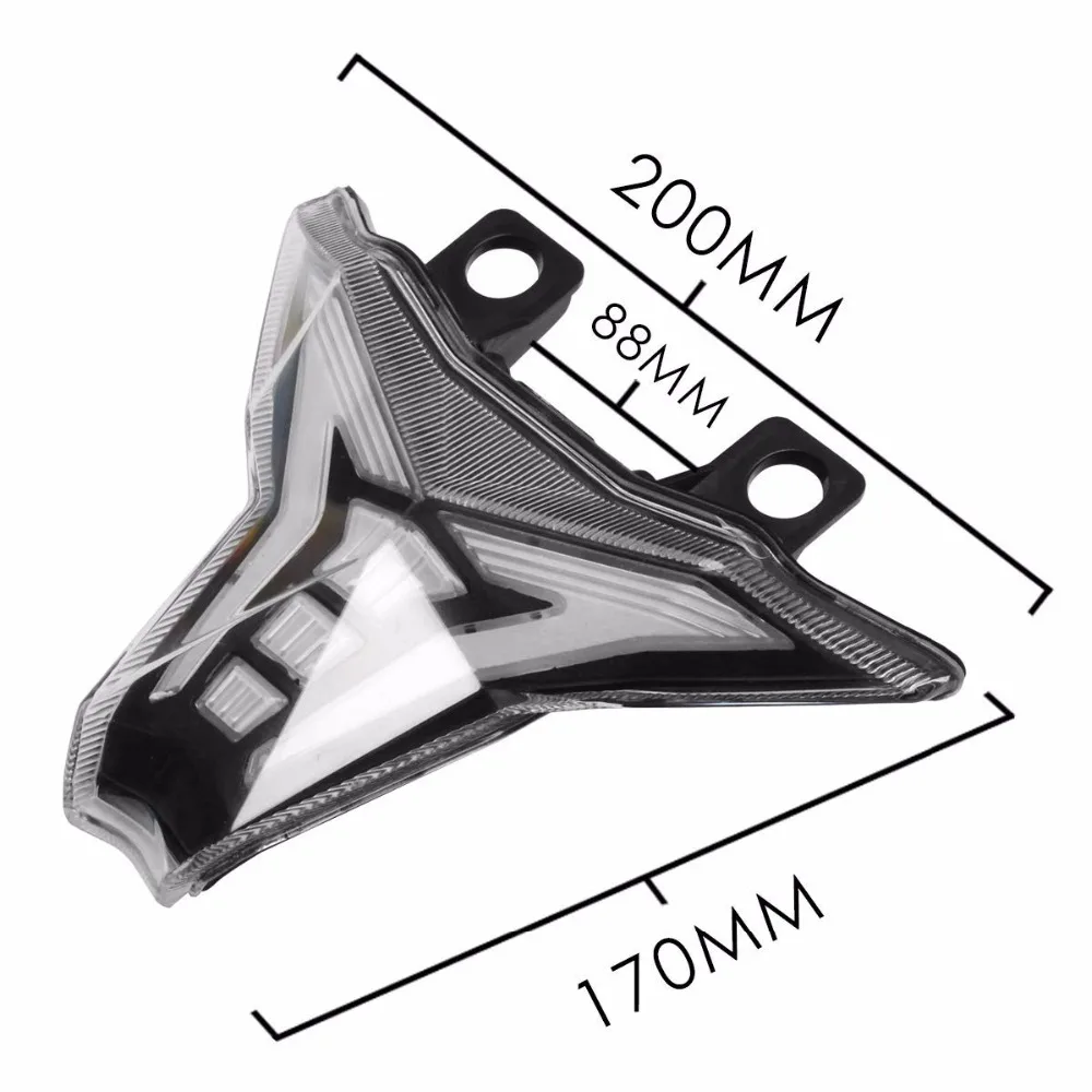 

Highly Recommended Motorcycle Rear LED Integrated Tail Light Brake Light Turn Signal Indicator For Kawasaki Z1000 Ninja 250 400