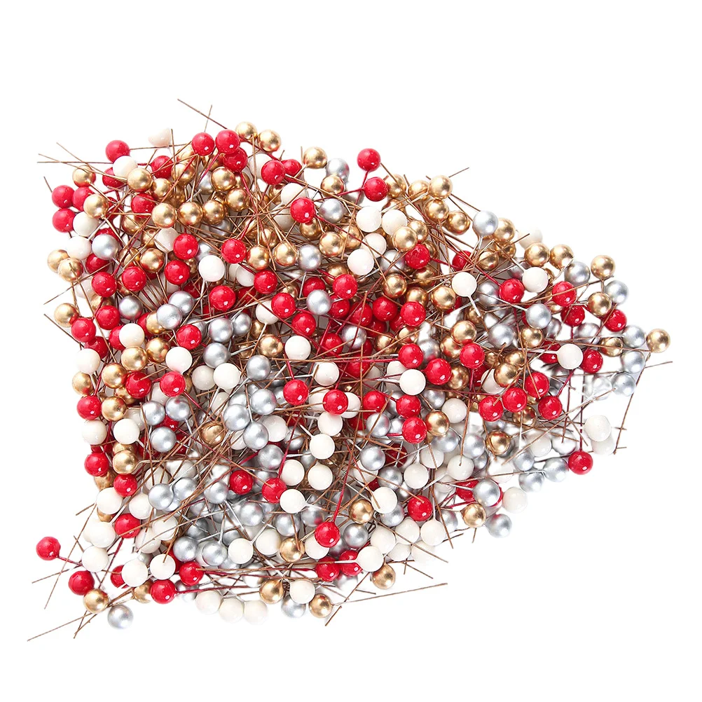 

200Pcs Wedding DIY Gift Box Christmas Artificial Berry Decoration Xmas Plastic Berry Decor Christmas Wreath Holiday Photography