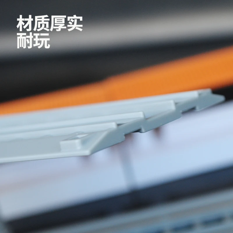 High-Speed Rail Model Train Track Accessories Platform 80CM Scene Simulation Toy Train High-Speed Rail Simulation Children's 3D