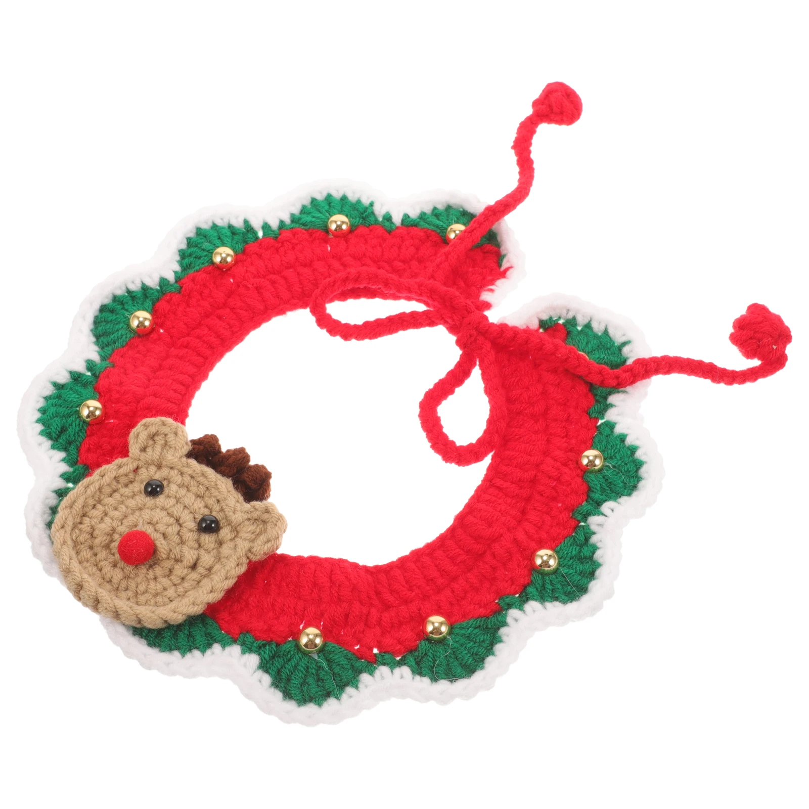 

for Santa Claus Dog Scarf The Gift Holiday Pet Clothing Cotton Man