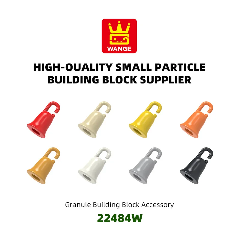 

WANGE 689 шт./лот 22484 Вт колокольчик с отверстиями блок Moc цветные аксессуары, совместимые с кирпичом DIY детская игрушка в сборе подарочная коробка