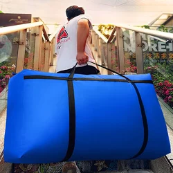 Large capacity moving house No smell Travel bag Oxford cloth woven snakeskin 150L 180L big Storage bag luggage bag sack canvas