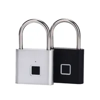 Zinc Alloy Intelligent Safety Electronic DoorLock Fingerprint Lock Keyless Waterproof Anti-Theft Smart Lock Fingerprint Padlock