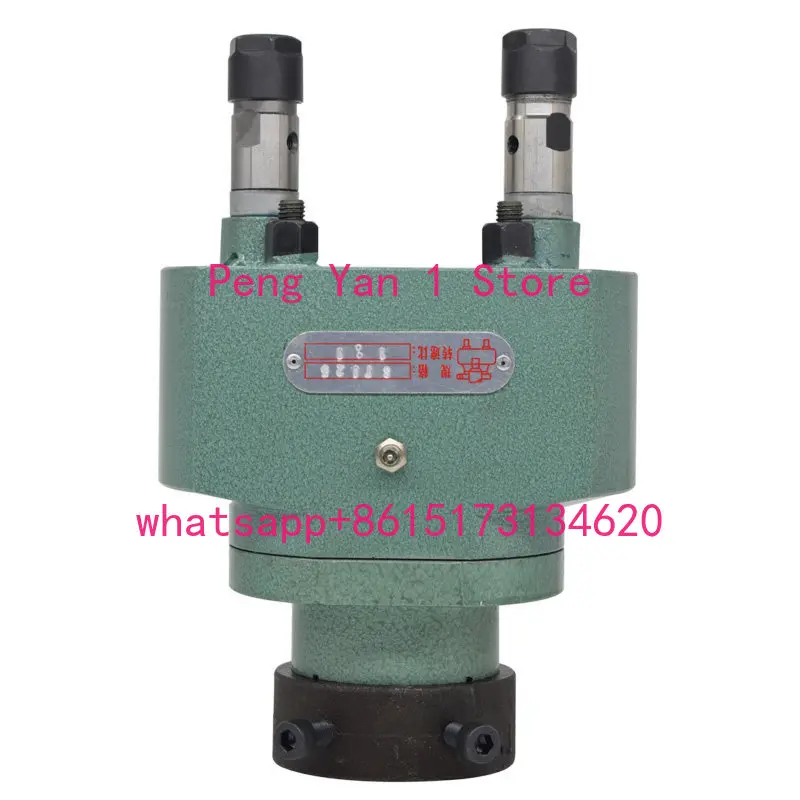 ST125 multi-axis adjustable two-axis porous drill multi-axis drill multi-hole ER20 shaft core collet 1-13MM