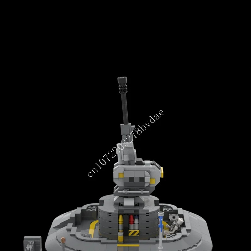 631PCS MOC Space Battle UCS Helldivers 2 SEAF artillery Model Building Blocks Technology Bricks DIY Creative Assemble Toys Gifts