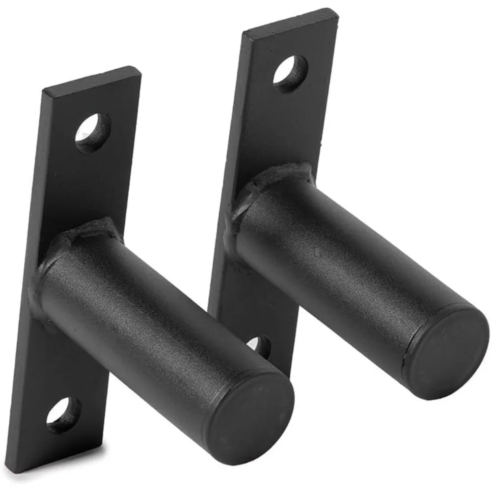 

Titan Fitness Short Weight Plate Holders, Compatible with X-3 and T-3 Series Power Racks, 5" of Loadable Sleeve Length