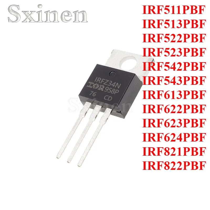 10PCS/LOTIRF511PBF IRF513PBF IRF522PBF IRF523PBF IRF542PBF IRF543PBF IRF613PBF IRF622PBF IRF623PBF IRF624PBF IRF821PBF IRF822
