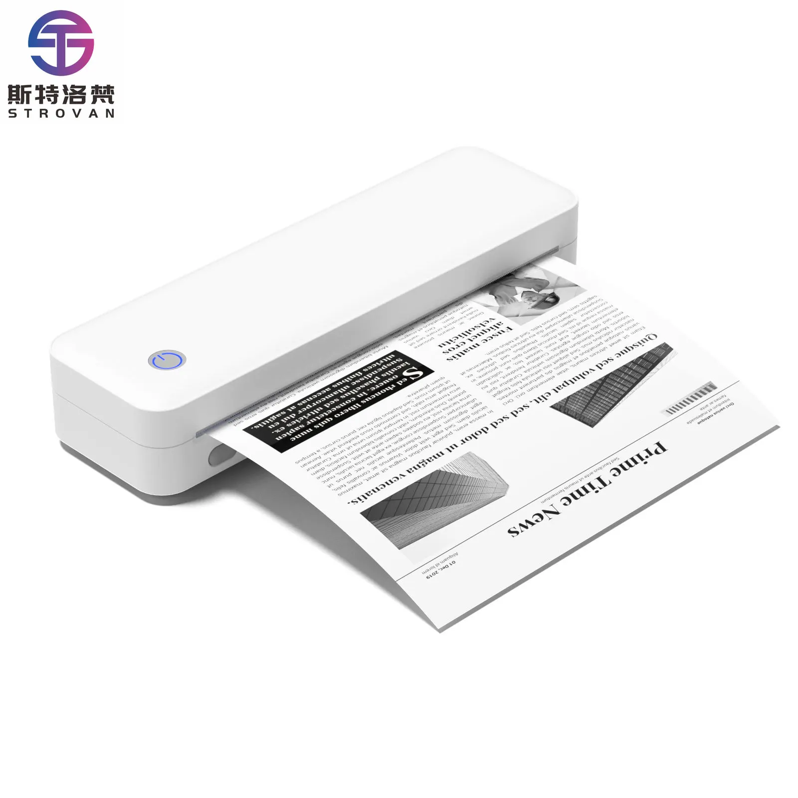

Wireless Mobile A4 Thermal Printer HighSpeed Bluetooth Android IOS Devices Advanced Portable Thermal Printer