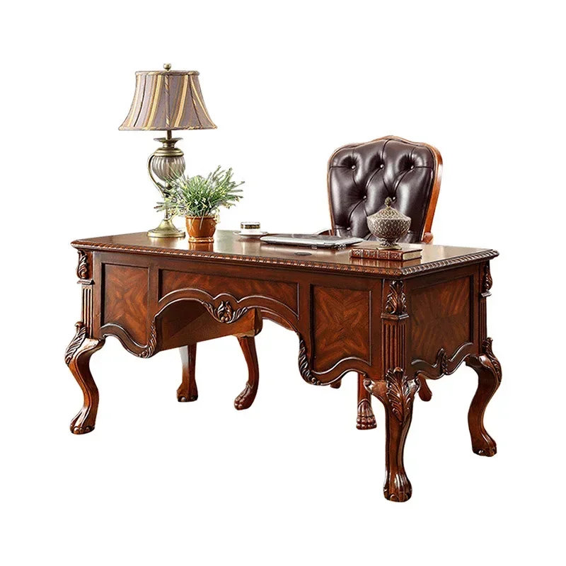 Solid wood desk combination, desk home writing table AG203
