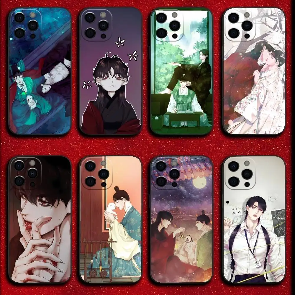 

The G-Ghost Comics Nocturne Phone Case For iPhone 17,16,15,14,13,12,11,Pro,Max,Plus,E,SE4,Air,Mini Black Cover