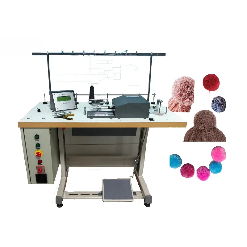 High-speed automatic pom-pom making machine