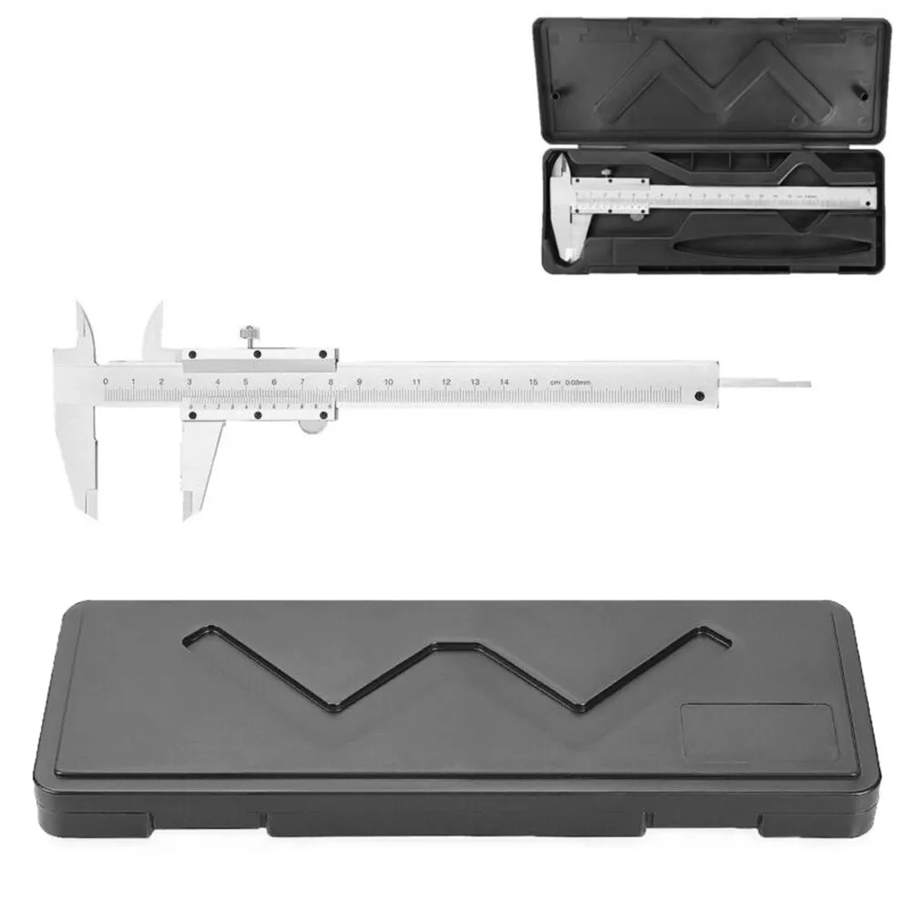 For Precision Vernier Caliper 150mm Measuring Capacity 0.02mm Tolerance for Engineering Labs and Mechanical Design Projects
