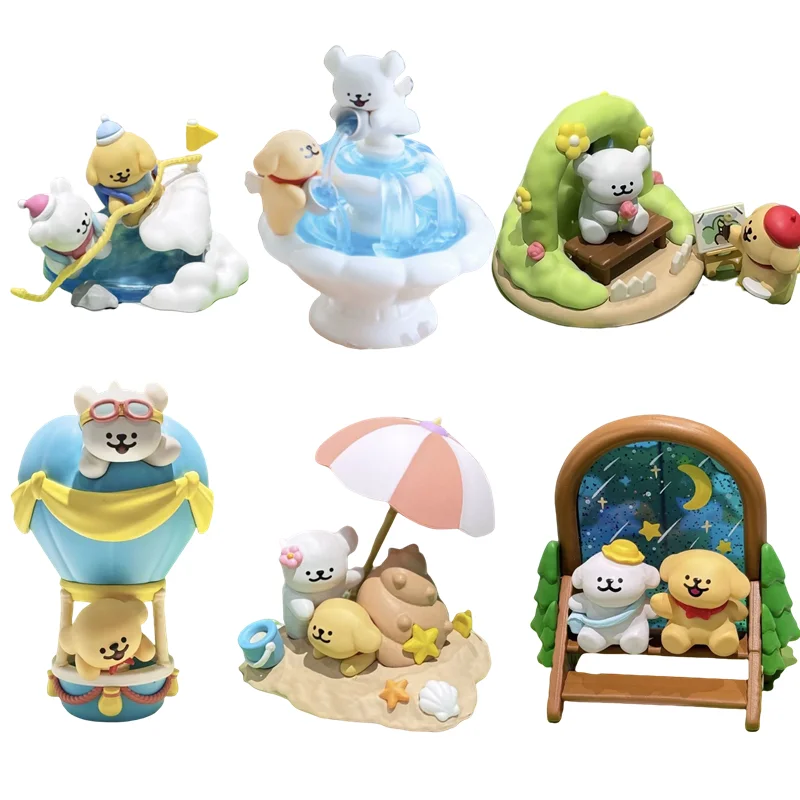 المالطية خط جرو السفر مذكرات أنيمي عمل أرقام الكرتون نموذج دمية المد اللعب سر صندوق أعمى لعب الأطفال هدايا عيد ميلاد