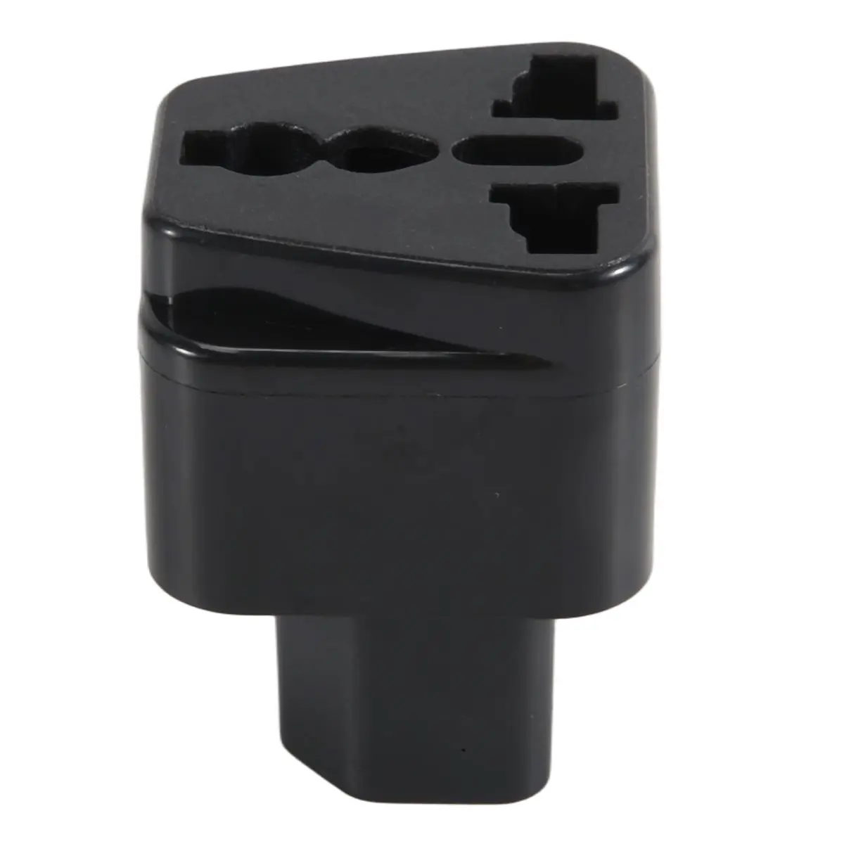 ABQX IEC 320 C14 to universal Female Power Adapter AC Power Plug Connector, Black