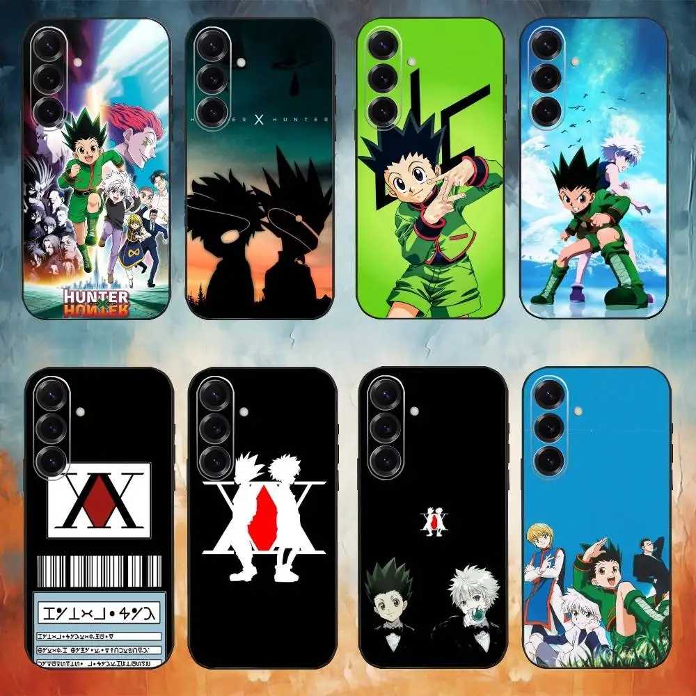 

Hxh Hunt-er X H-Hunters Phone Case For Samsung Galaxy A73,A72,A71,A70,A53,A52,A51,Others Soft Black Cover