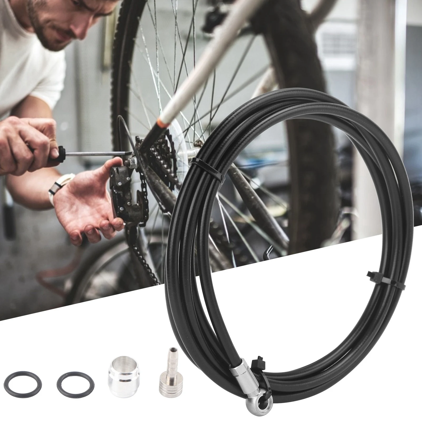 2 متر مكبح قرصي أنبوب زيت خرطوم الفرامل مع اتصال إدراج ل SRAM R // G2 دراجة خرطوم الفرامل عدة أنبوب زيت الفرامل الدراجة