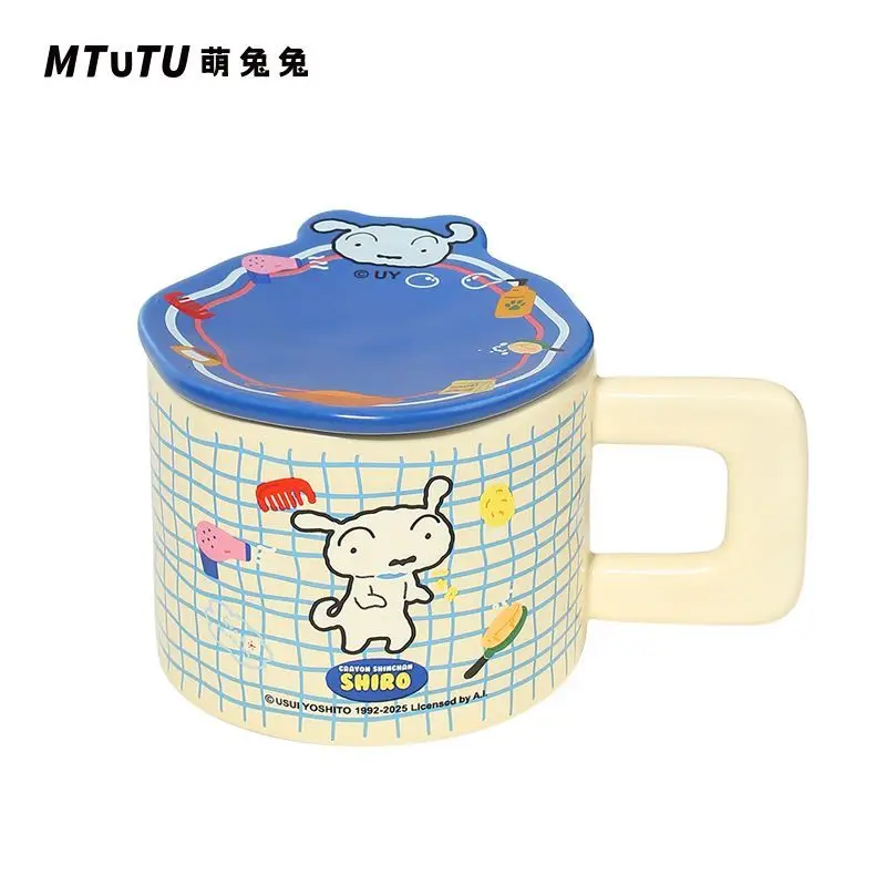 Crayon Shin-chan Nohara Shinnosuke Nohara Shiro Personality Cute Cartoon Mug Creative Animation Surrounding Ceramic Water Cup - Image 6