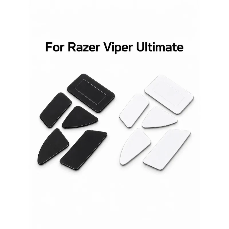 5sets For Razer Viper Ultimate Mouse Skates Replacement Glide Feet Pad Connector