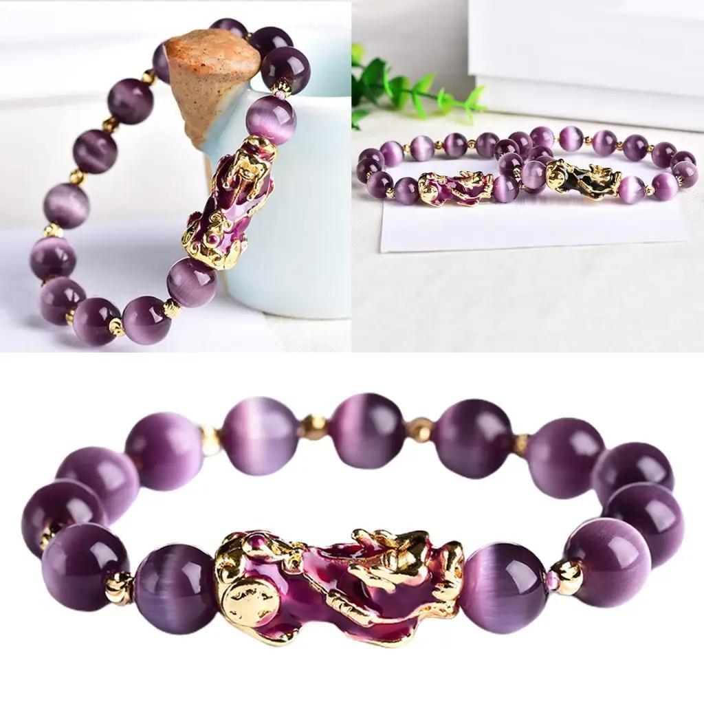 Fengshui Prosperity Bracelet with Pi Xiu / Pi Yao Pendant to Gain Wealth Glü