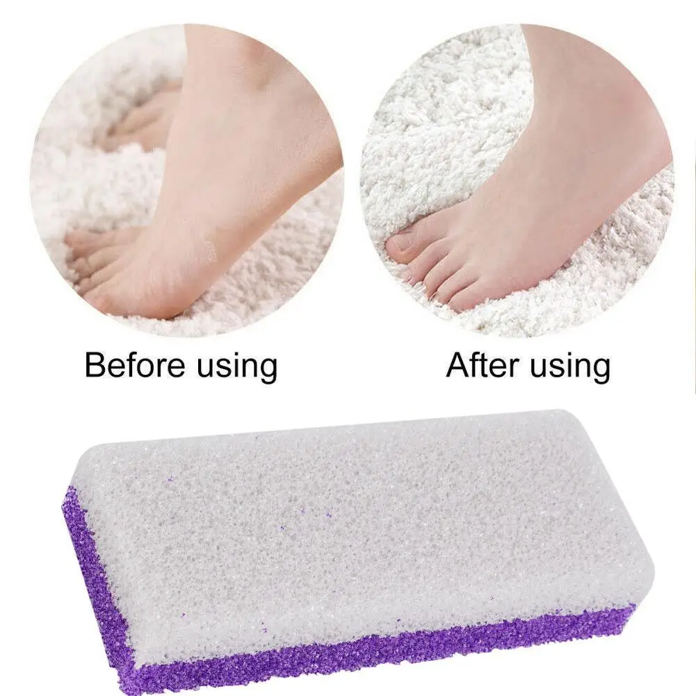 NEW High-end Cleansing Volcanic Stone Exfoliating Foot Heel Pedicure Tool Remove Gentle File Feet Comfortable Itchy Ski Rub