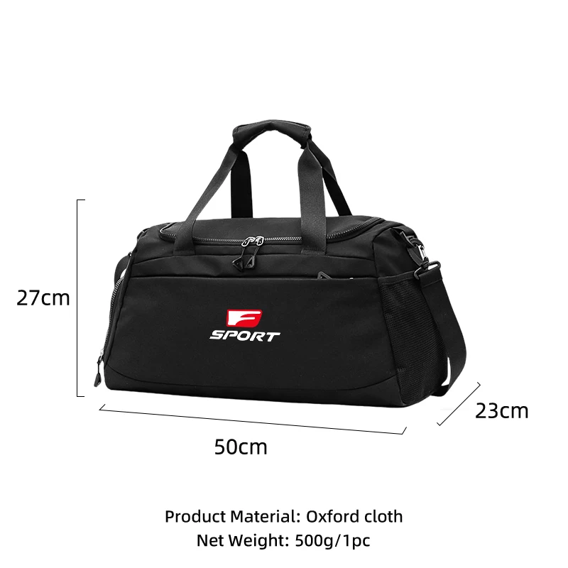 شعار سيارة أكسفورد حقائب سفر مقاومة للماء حقائب اليد واق من المطر حقيبة اللياقة لكزس F SPORT ES ES300 GS IS GS200 LS LX570 RX300 LX #6