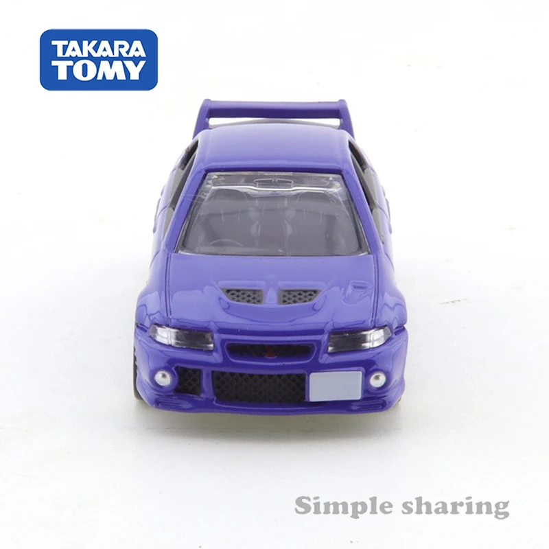 Takara Tomy Tomica Premium 13 Mitsubishi Lancer Evolution VI GSR 1/61 Car Model Replica Series Children Christmas Gifts Boy Toys