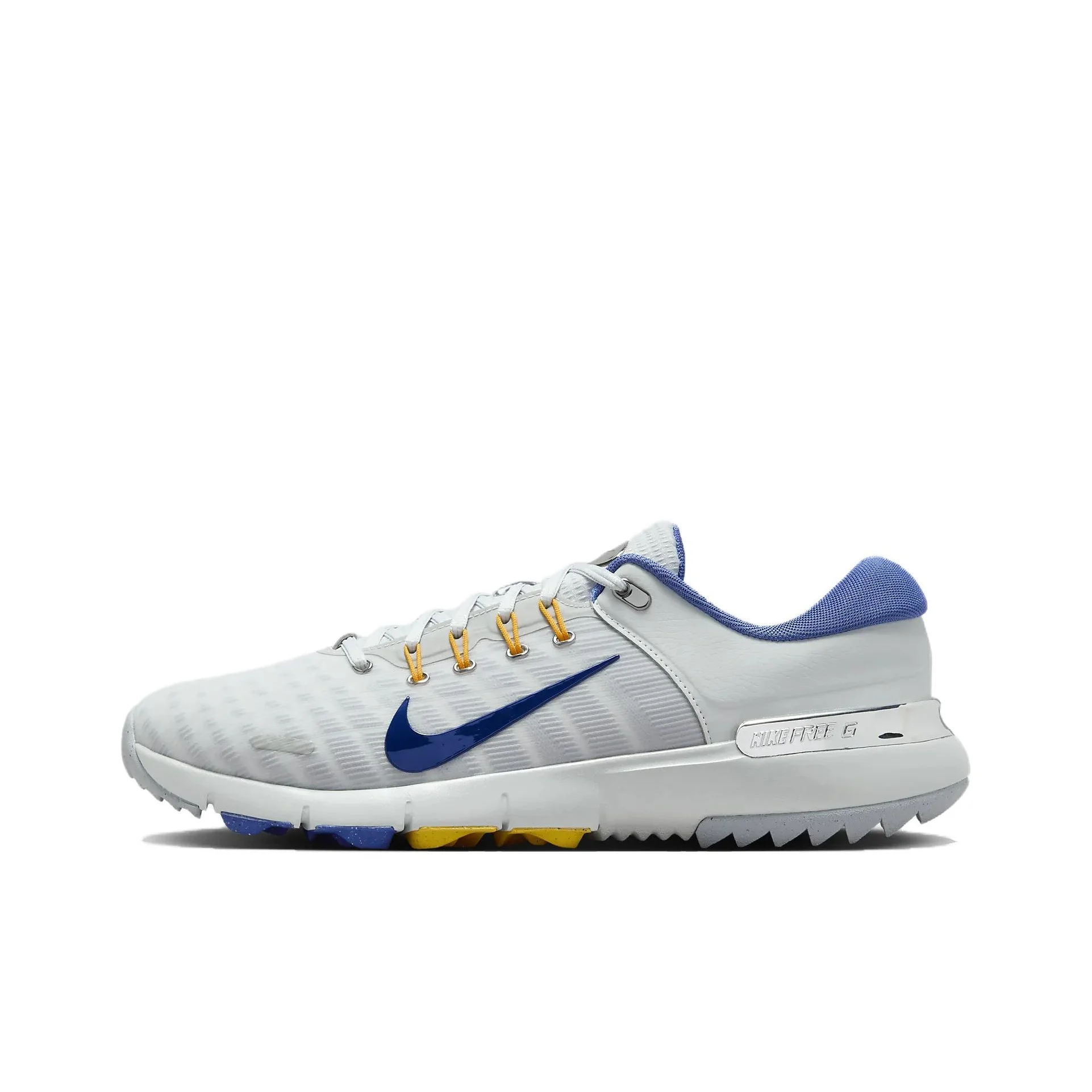 

Кроссовки Nike Free Golf Pure Platinum University Gold Wolf Grey Astronomy Blue Wide HQ3131-002