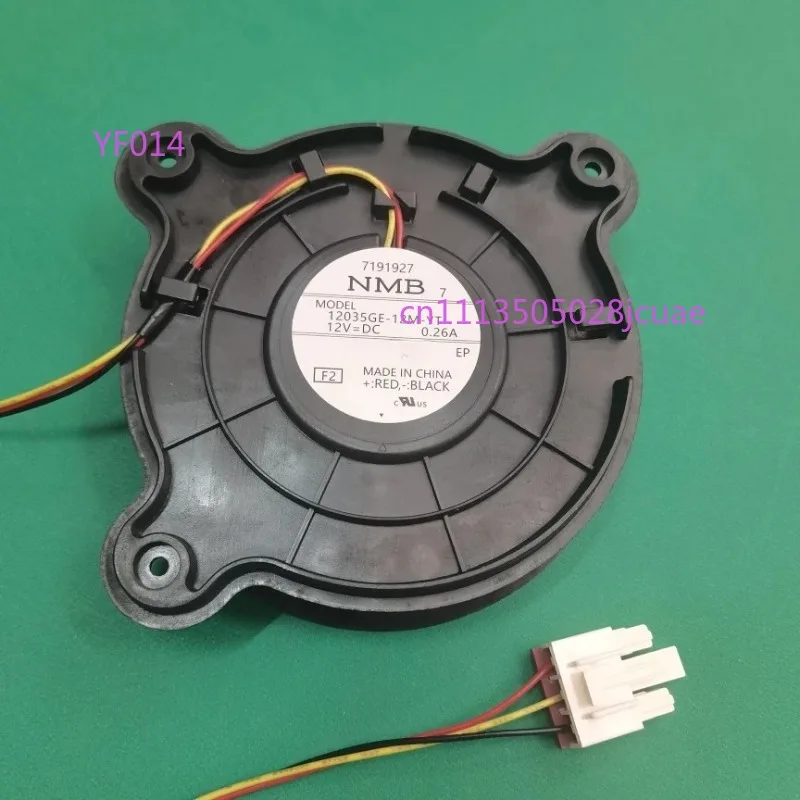 New DC 12V 0.26A 12035GE-12M-YT F3 3-Wire Server Cooler Cooling Fan