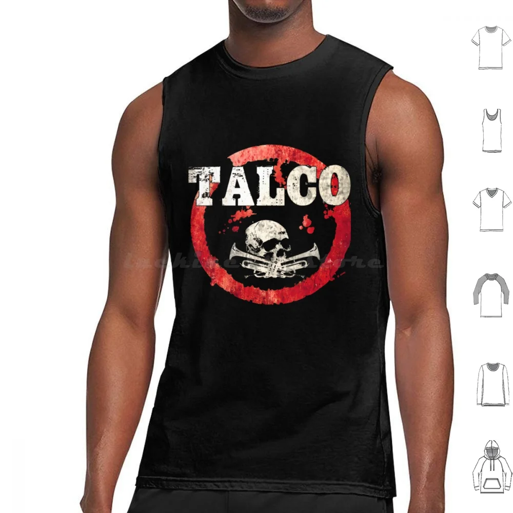Talco Band Camisetas sin mangas Estampado Algodón Talco Band Talco Band Punk Ska The Specials Music