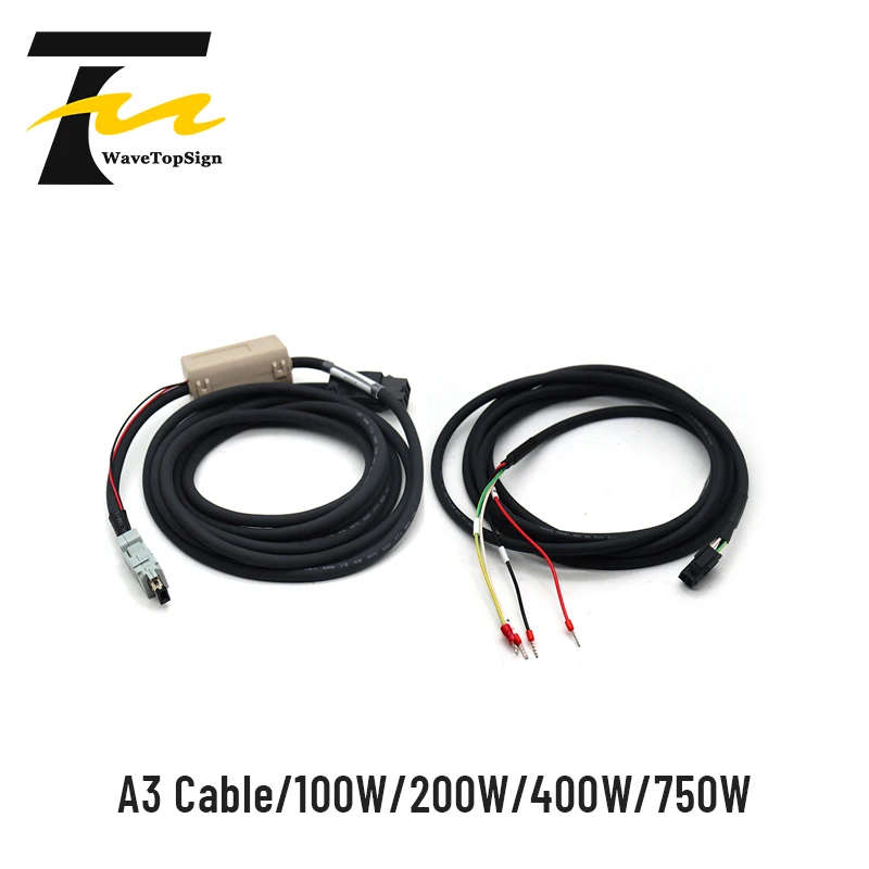 Servomotor Valor Absoluto Cabo de Alimentação Acs3-capw1103 Acs3-capw1105 Codificador Cabo Acs3-caeb2a03 Acs3-caeb2a05 para Delta a3 Series