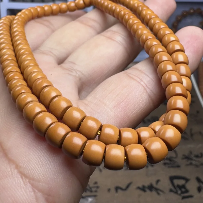 Olive Carving, Tip And Pit Wall, Bracelet, Neck Pendant, Long String 6Mm