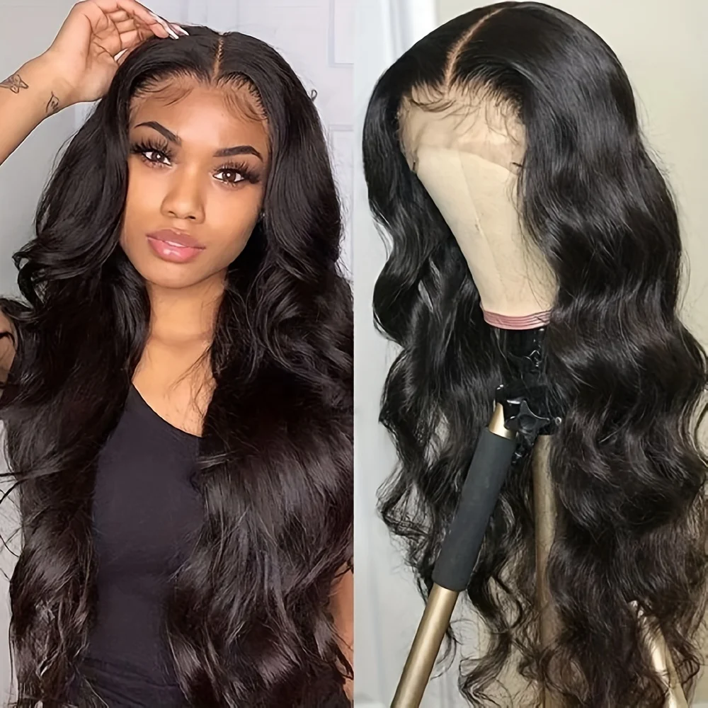 

Nadula Hair 13x6 Lace Front Body Wave Swiss Lace Wigs Pre-plucked With Baby Hair Natural Hairline 100% Human Hair Wig For Women