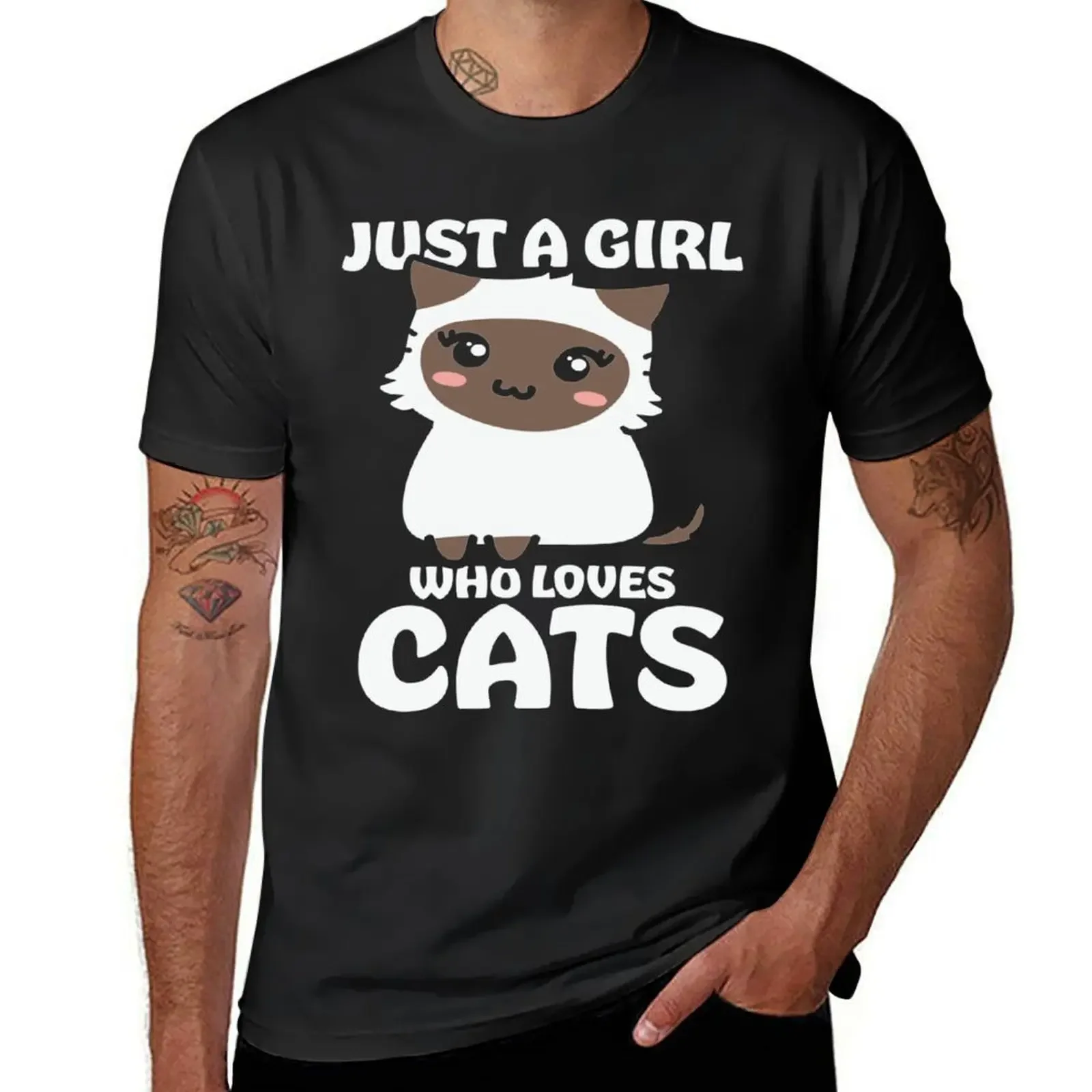 Cat holliday Fitted Scoop T-Shirt shirts graphic oversized t shirt t shirts for men cotton