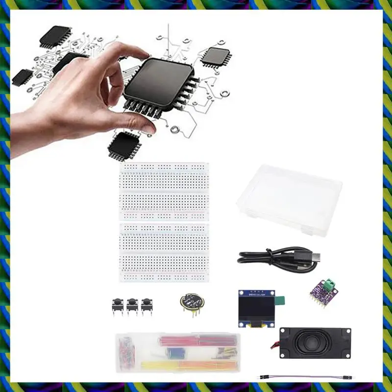 Макет робота для ежедневного голосового чата с искусственным интеллектом, комплект ЖК-дисплея 0,96 дюйма для робота с голосовым чатом AI, макетная плата ESP32-S3