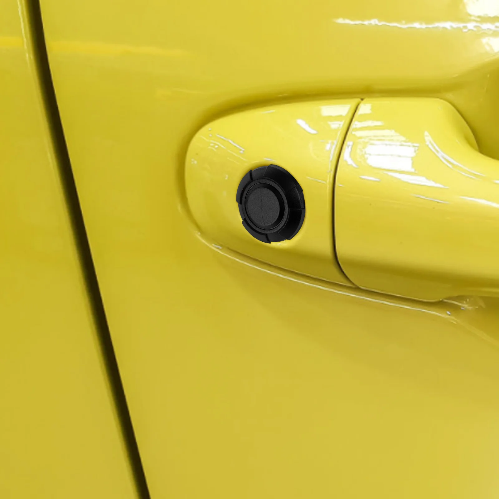 

Car Door Lock Cover Abs Waterproof Protection For Automotive Side Door Key Hole Decorative Shield Replacement Part