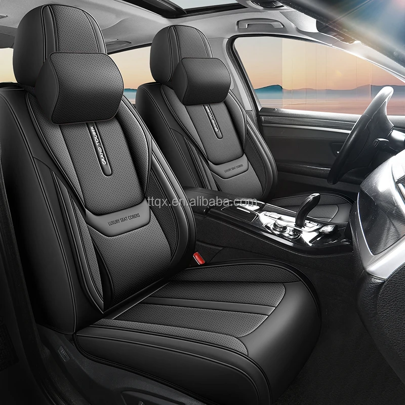 Premium Car Seat Covers All Season Breathable Fit For Fit Most 5 Seat Sedan SUV Hatchback Anti Fade Interior Accessories