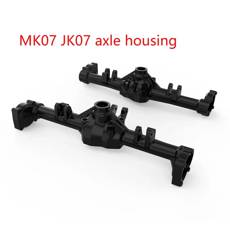 Mk07/Jk07 Pro Metal Upgraded Parts Aluminum Alloy Front And Rear Axle Housing Black/Silver Metal Window Mesh Accessories