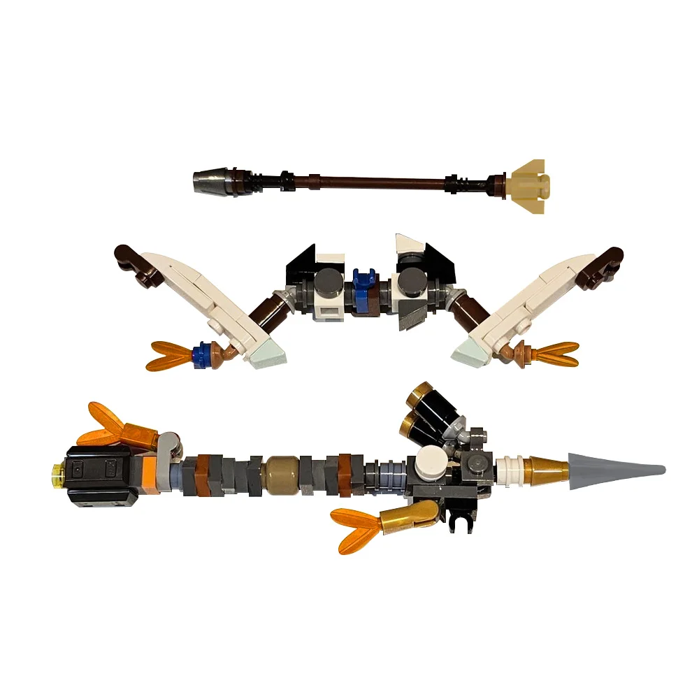 Gobricks MOC เกม Horizons Zeros Dawn ชุดบล็อกอาคาร Aloy Brickheads อิฐ Action Figure ของเล่น DIY ประกอบของเล่นเด็กของขวัญ