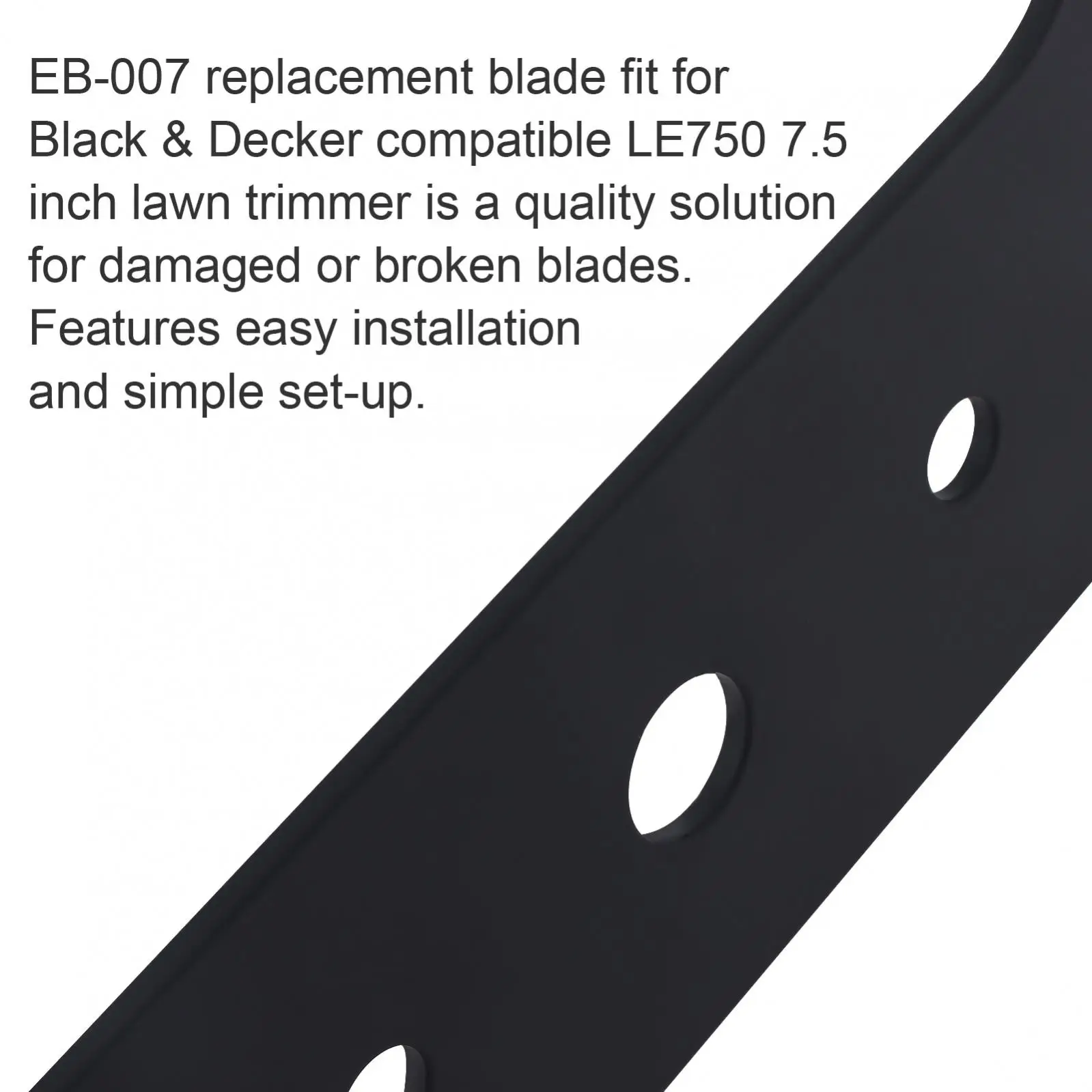 Imagem -04 - Edger Blade Substituição para Black Decker Edge Elétrica Moagem Máquina Lâminas Heavy Duty Borda do Gramado Pcs