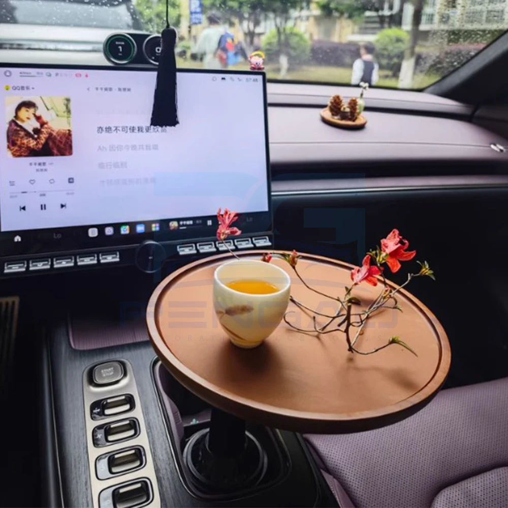 

New Energy Car tea table car small table water cup holder small table board car tea table central control small table board