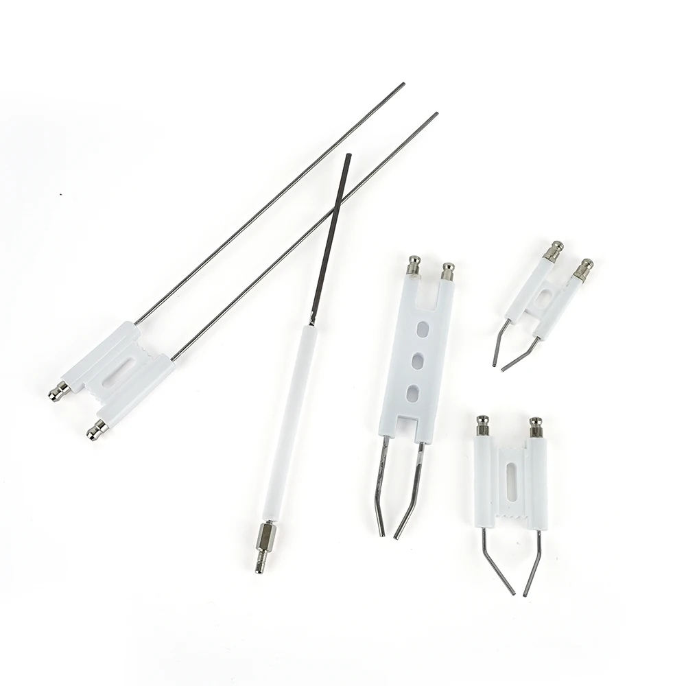 H Type Ignition Electrodes For Oil Burner BT10 Ceramic Ignition Double Pin  Conjoined Ignition Needle Burner Accessories